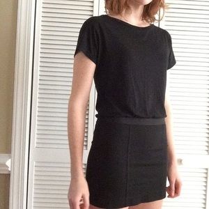 Theory Chera Drop Waist Shirt Dress Size XS